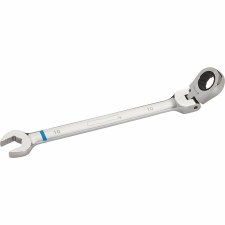 CHANNELLOCK Metric 10 mm 12-Point Ratcheting Flex-Head Wrench 320765